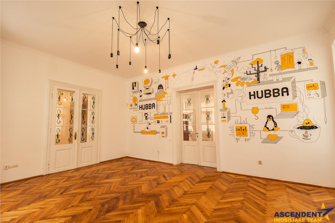 TUR 3D! Fila de patrimoniu, birouri/ comercial/ rezidential Centrul Istoric,Biserica Neagra, Brasov
