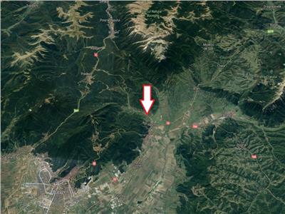 OFERTA TRANZACTIONATA!!1.600 mp teren  la DN 73 A - in frumoasa zona turistica Rasnov -  Paraul Rece